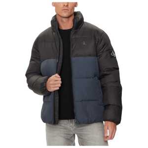 Calvin Klein Jeans Blue Recycled Polyamide Jackets & Coat