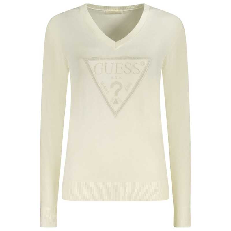 Guess Jeans White Viscose Sweater, theFeinheit