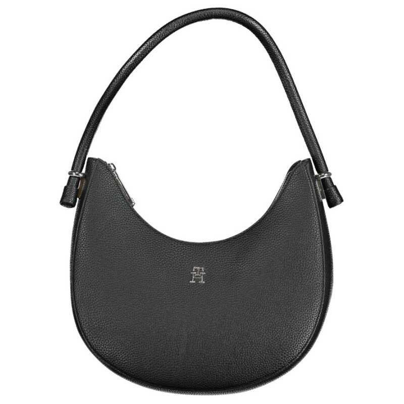 Tommy Hilfiger Black Polyethylene Handbag, theFeinheit