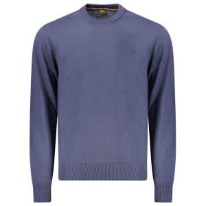Hugo Boss Blue Wool Men Sweater