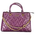 Guess Jeans Purple Polyethylene Handbag