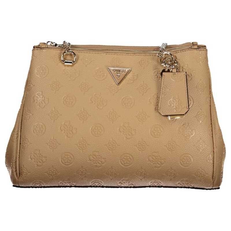 Guess Jeans Beige Polyethylene Women Handbag, theFeinheit