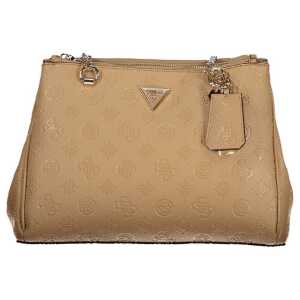Guess Jeans Beige Polyethylene Women Handbag