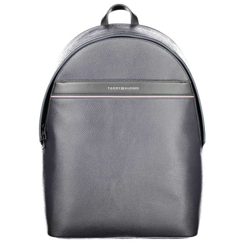 Tommy Hilfiger Blue Polyethylene Men Backpack, theFeinheit