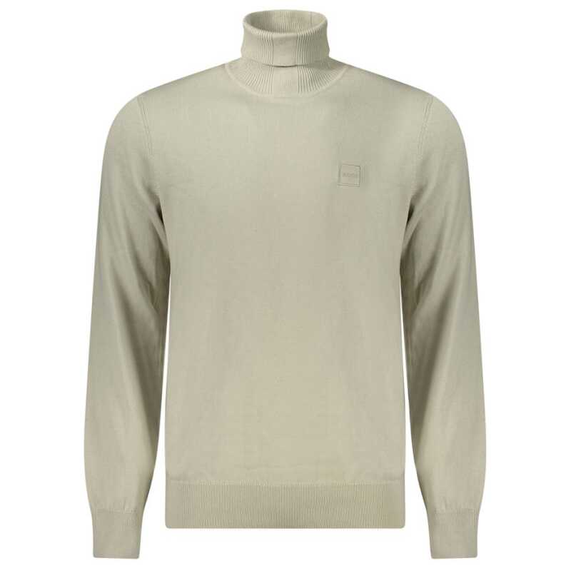 Hugo Boss Beige Cotton Men Sweater, theFeinheit