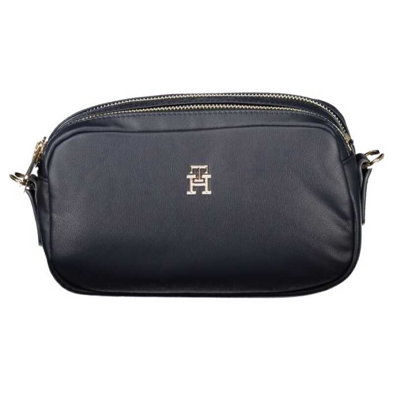 Tommy Hilfiger Blue Polyester Women Handbag, theFeinheit