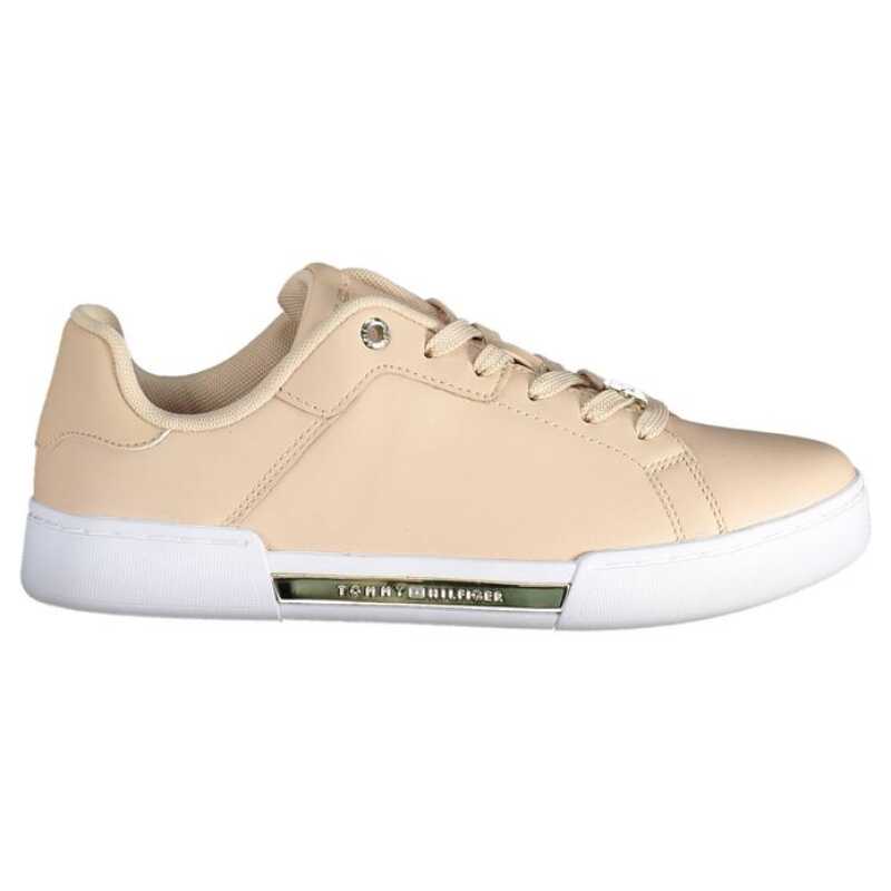 Tommy Hilfiger Pink Leather Women Sneaker, theFeinheit