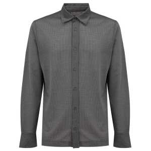 Canali Gray Cotton Shirt