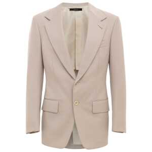 Tom Ford Beige Wool Suit & Blazer