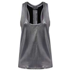 Tom Ford Gray Viscose Tank Top