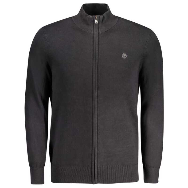 Timberland Black Cotton Men Cardigan, theFeinheit