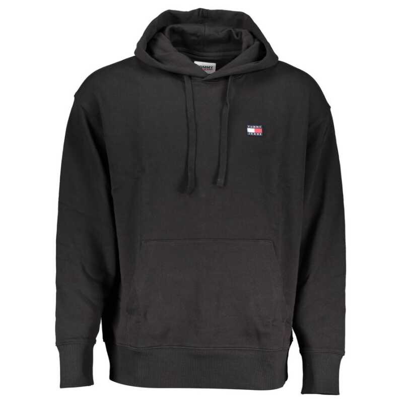 Tommy Hilfiger Sleek Cotton Hooded Sweatshirt with Logo, theFeinheit