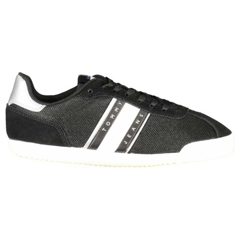 Tommy Hilfiger Black Polyester Women Sneaker, theFeinheit
