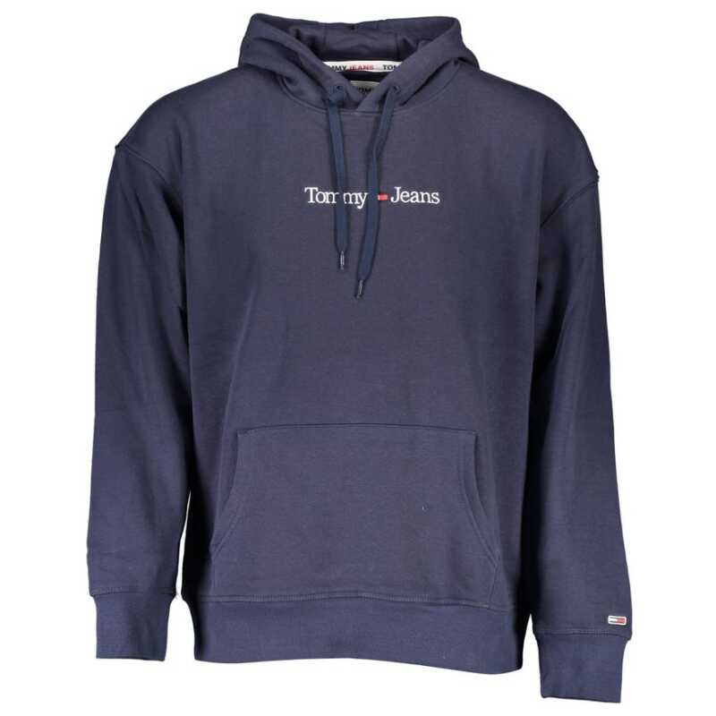 Tommy Hilfiger Blue Cotton Men Sweater, theFeinheit
