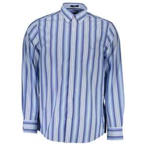 Gant Blue Cotton Men Shirt