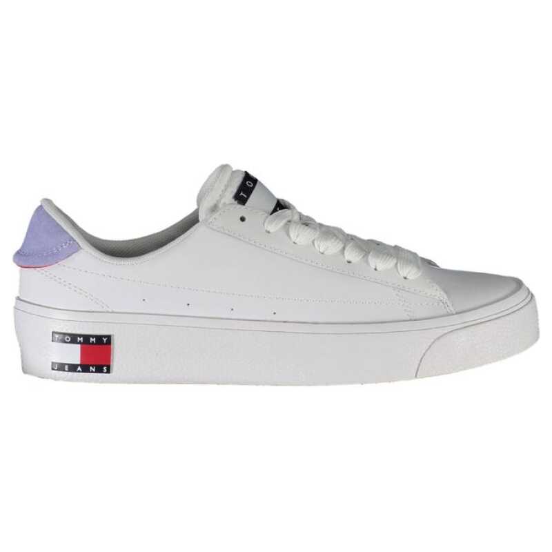 Tommy Hilfiger White Polyester Women Sneaker, theFeinheit
