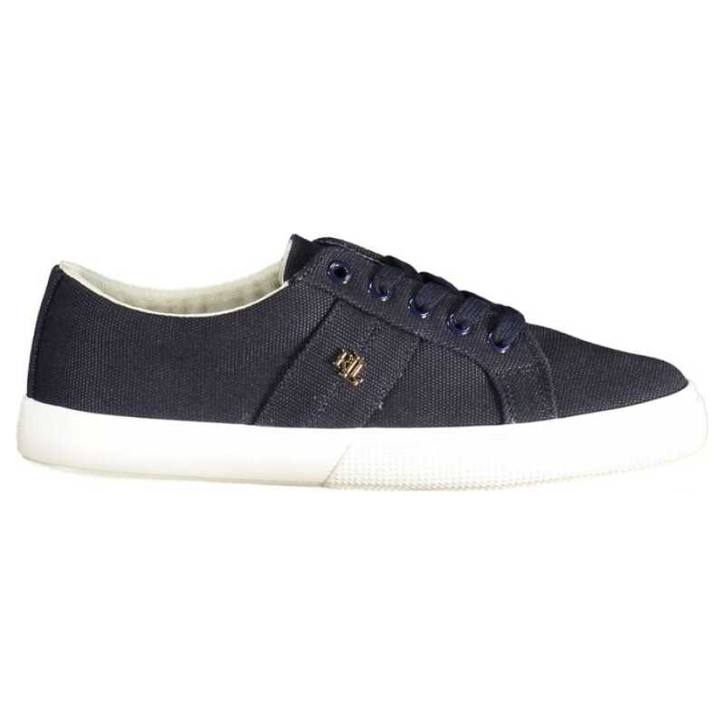 Ralph Lauren Blue Cotton Women Sneaker, theFeinheit