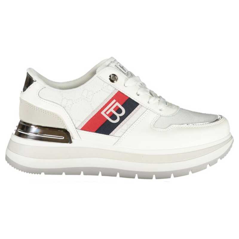 Laura Biagiotti White Polyester Women Sneaker, theFeinheit
