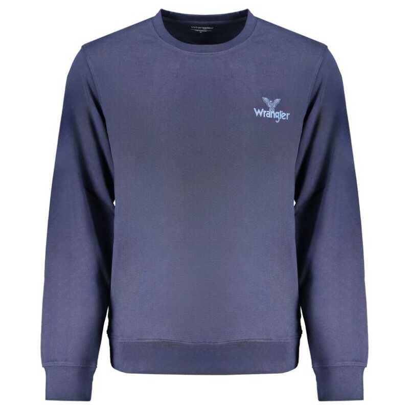 Wrangler Blue Cotton Sweater, theFeinheit