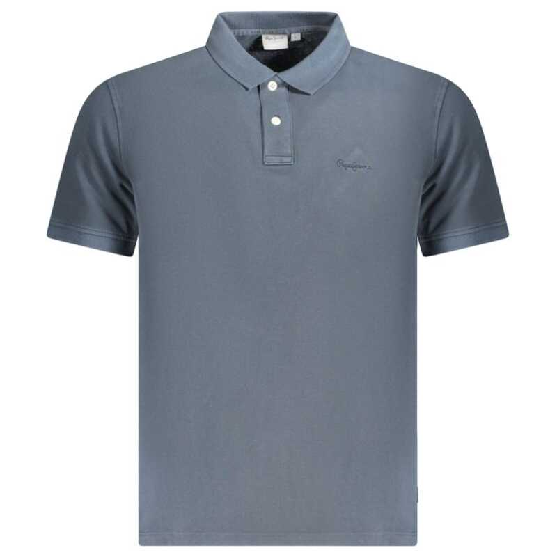 Pepe Jeans Blue Cotton Polo Shirt, theFeinheit