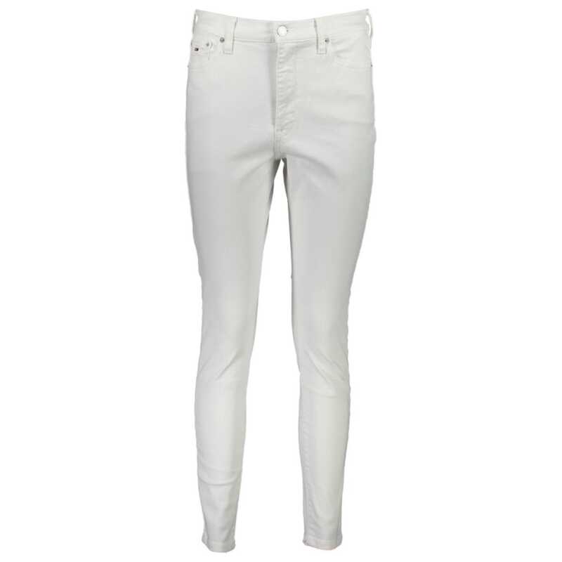 Tommy Hilfiger White Cotton Women Jeans, theFeinheit
