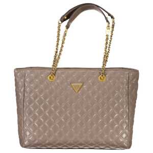 Guess Jeans Beige Polyethylene Handbag