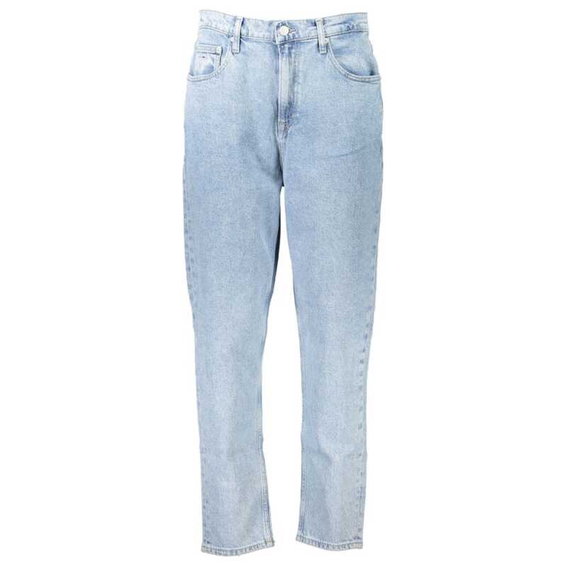 Tommy Hilfiger Light Blue Cotton Women Jean, theFeinheit
