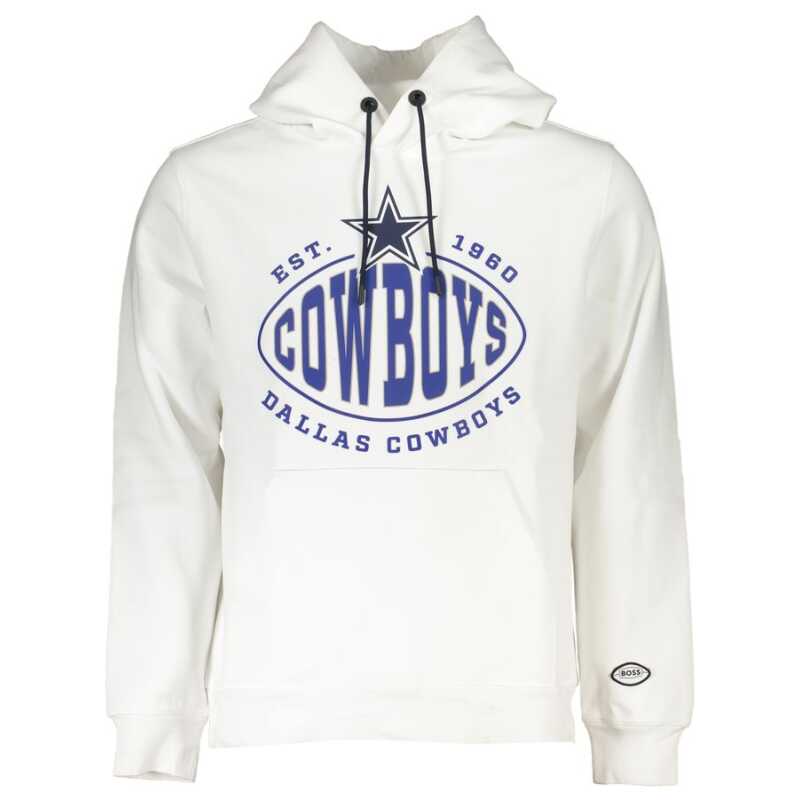 Hugo Boss White Cotton Men Sweater, theFeinheit