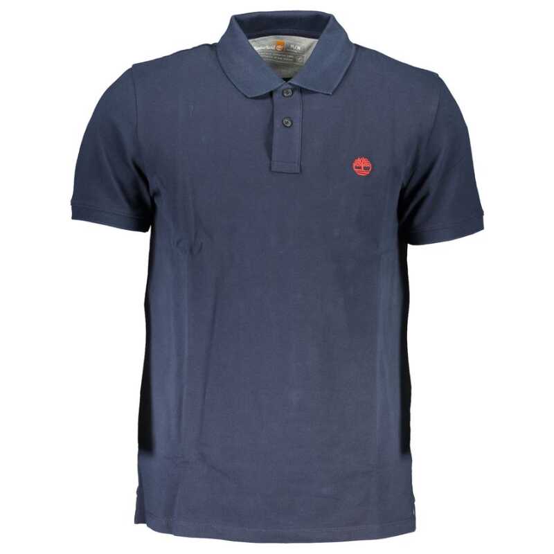 Timberland Blue Cotton Polo Shirt, theFeinheit