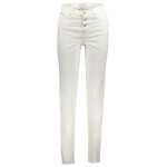 Calvin Klein White Cotton Jeans & Pant
