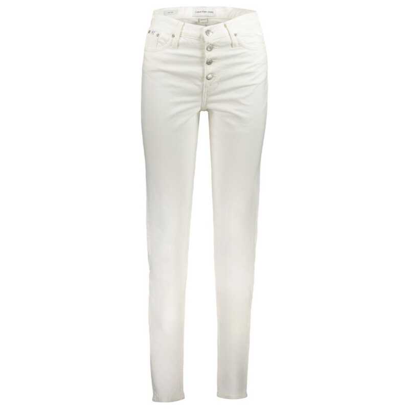 Calvin Klein White Cotton Jeans &amp; Pant, theFeinheit