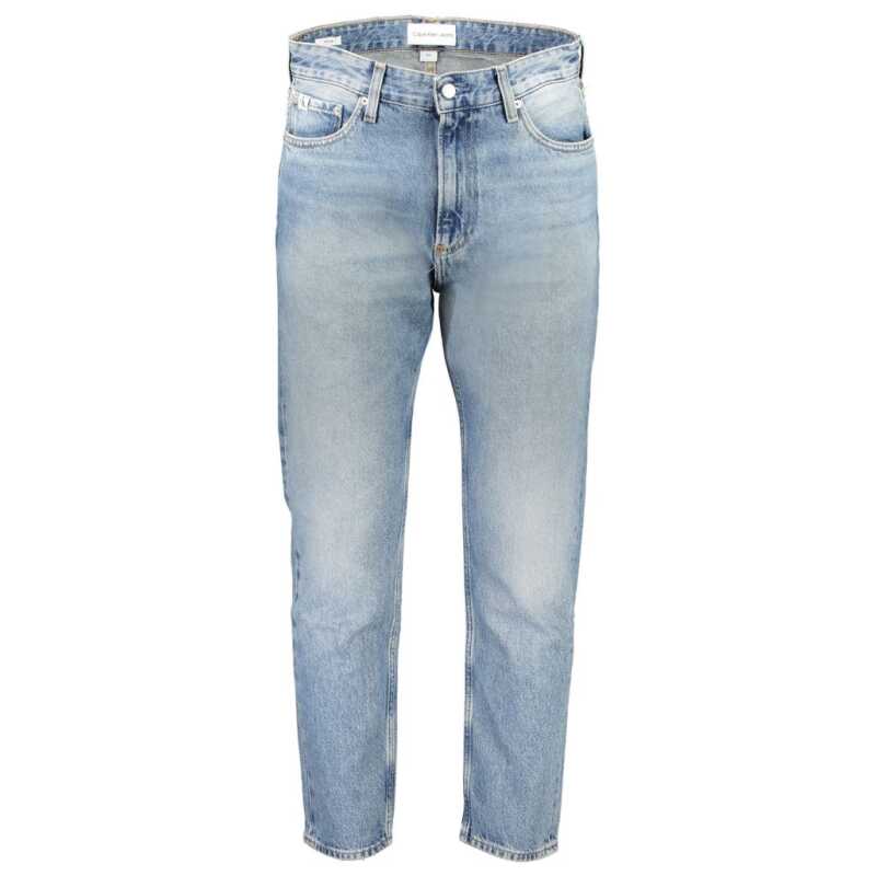 Calvin Klein Light Blue Cotton Men Jeans, theFeinheit