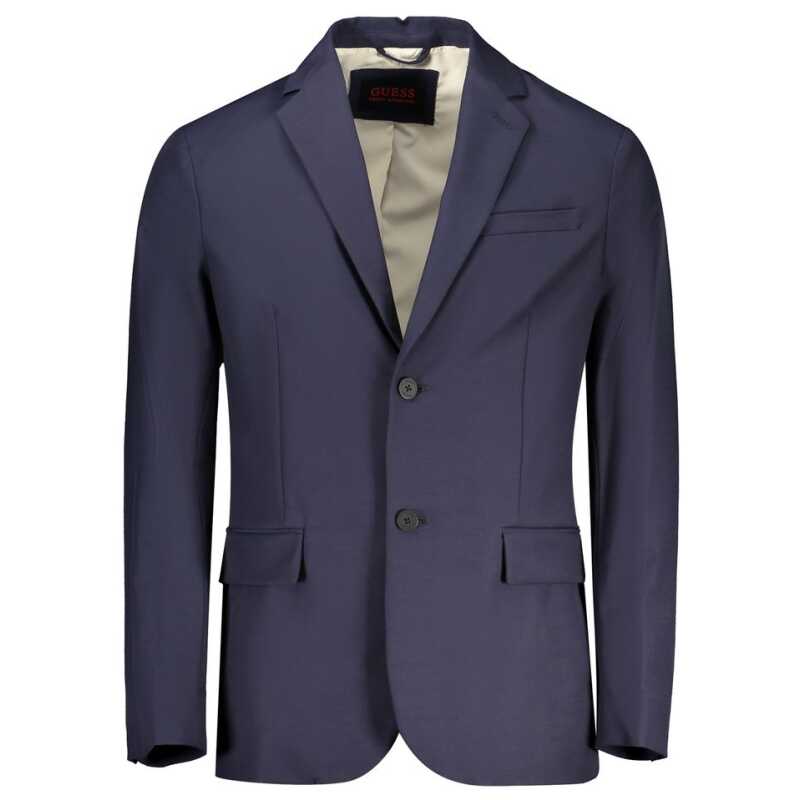 Guess Jeans Blue Cotton Jacket, theFeinheit