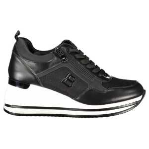 Laura Biagiotti Black Polyester Women Sneaker