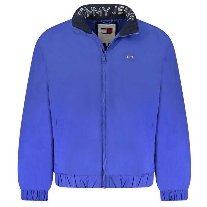 Tommy Hilfiger Blue Polyester Men Jacket, theFeinheit
