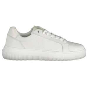 Calvin Klein White Leather Women Sneaker