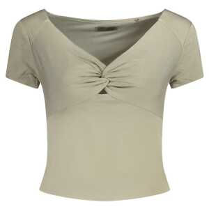Guess Jeans Green Modal Tops & T-Shirt
