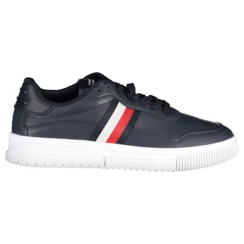 Tommy Hilfiger Blue Leather Men Sneaker, theFeinheit