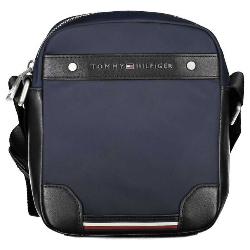 Tommy Hilfiger Blue Polyester Men Shoulder Bag, theFeinheit