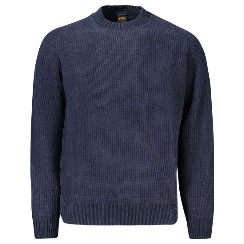 Hugo Boss Blue Cotton Men Sweater, theFeinheit