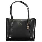 Guess Jeans Black Polyethylene Handbag