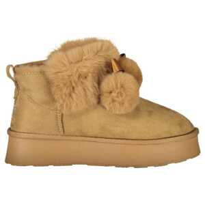 Laura Biagiotti Brown Polyester Women Boot