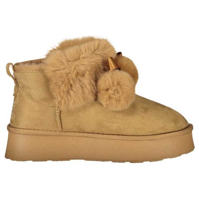 Laura Biagiotti Brown Polyester Women Boot, theFeinheit