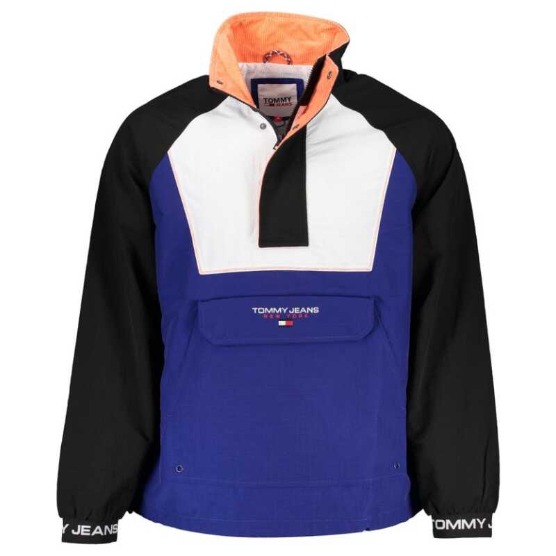 Tommy Hilfiger Blue Polyamide Men Jacket, theFeinheit