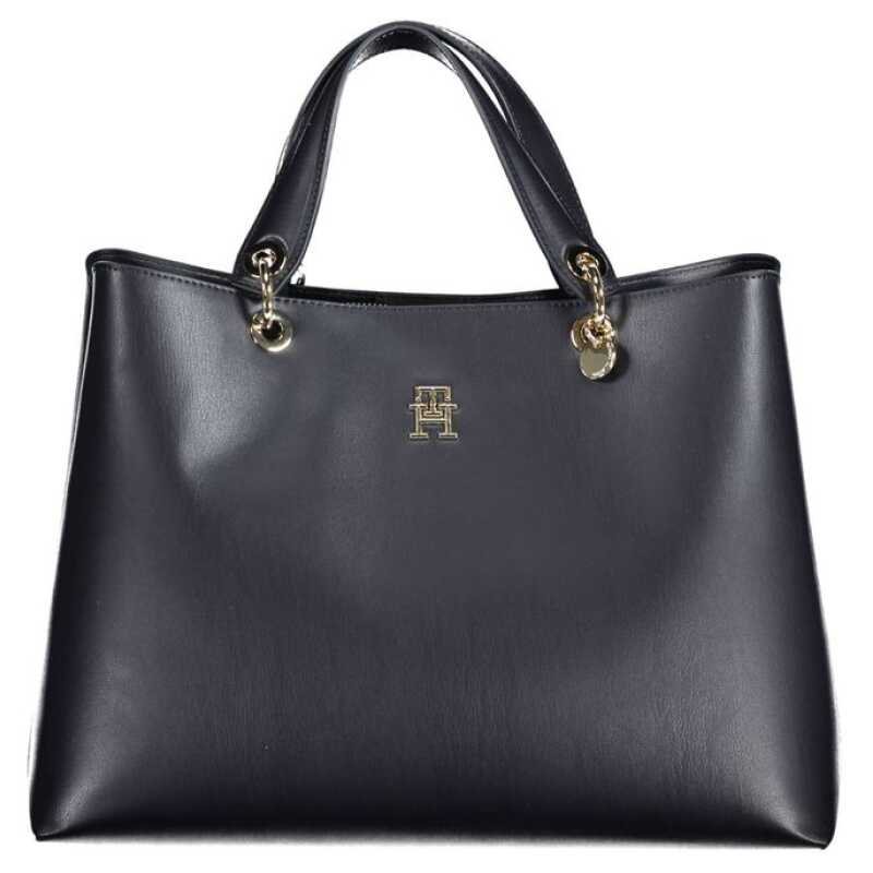 Tommy Hilfiger Blue Polyethylene Women Handbag, theFeinheit
