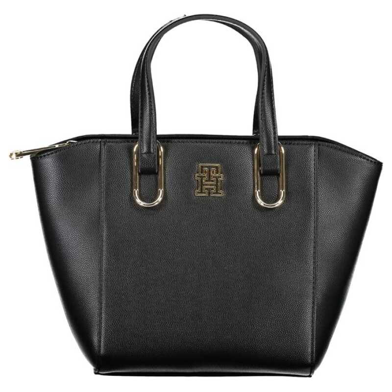 Tommy Hilfiger Black Polyethylene Handbag, theFeinheit