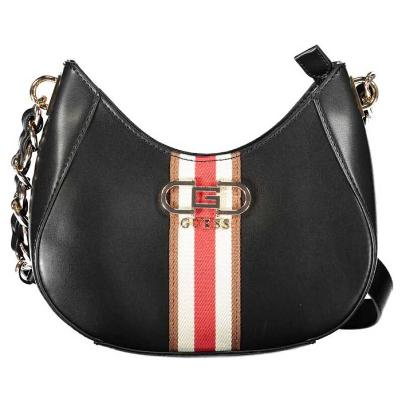 Guess Jeans Black Polyethylene Women Handbag, theFeinheit