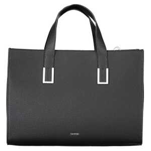 Calvin Klein Black Polyester Women Handbag