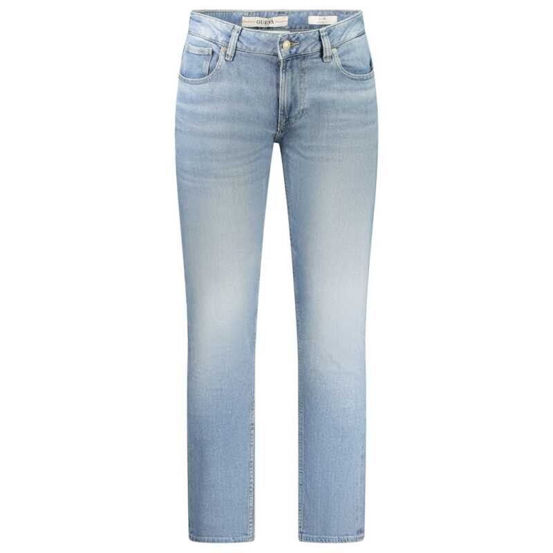 Guess Jeans Blue Cotton Men Jeans, theFeinheit