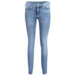 Calvin Klein Blue Cotton Jeans & Pant